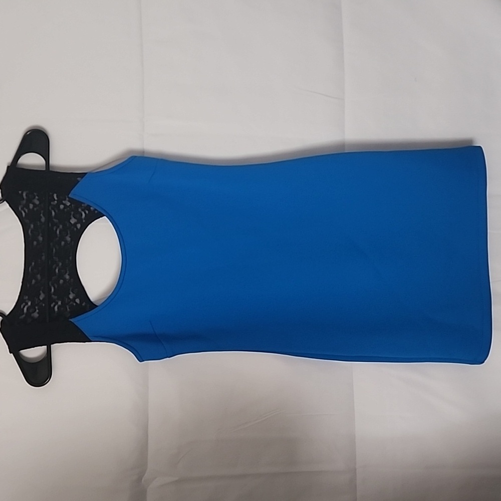 Bright Blue stretch dress